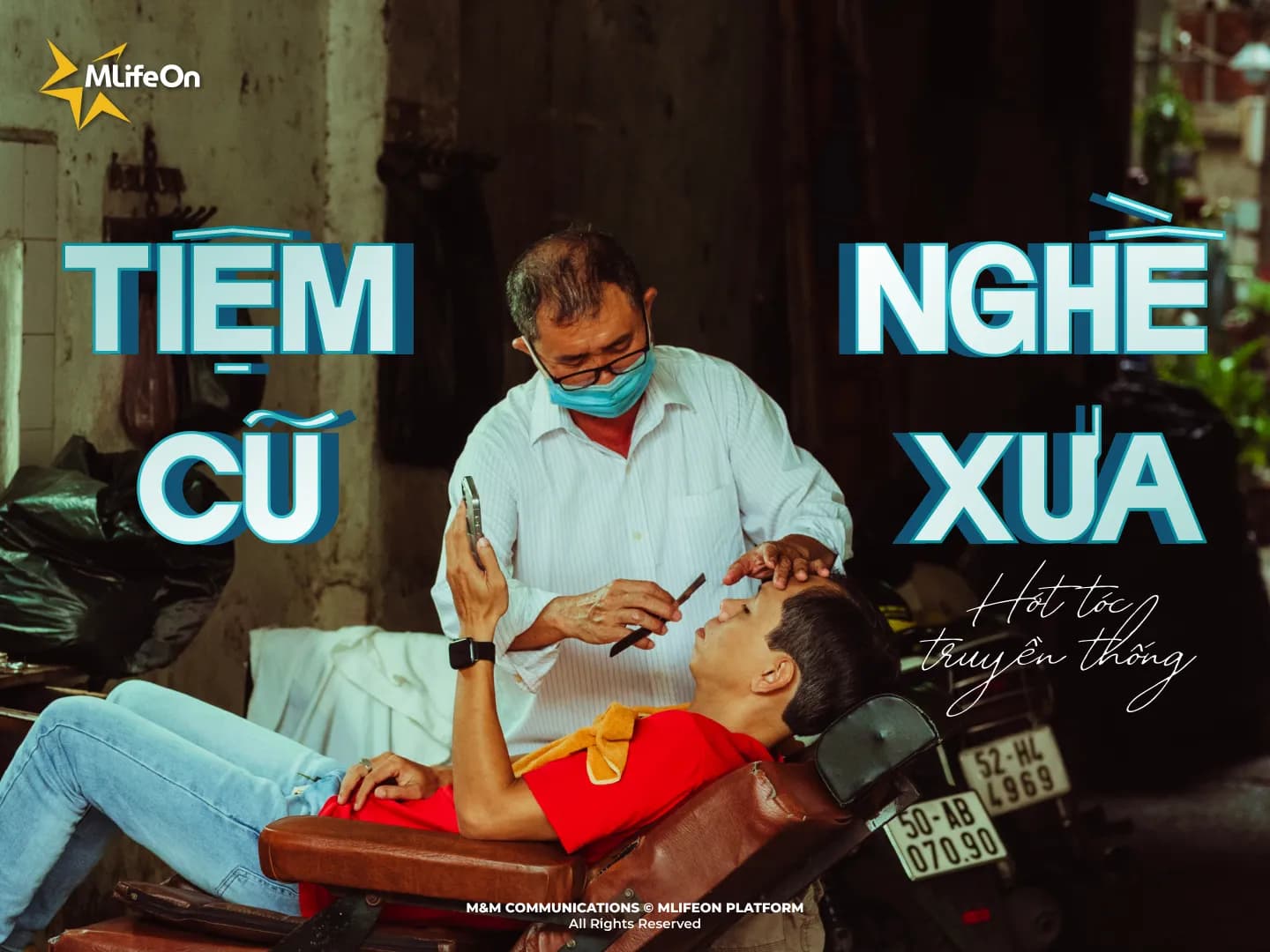 TRADITIONAL HAIRDRESSING - OLD SHOP, OLD PROFESSION